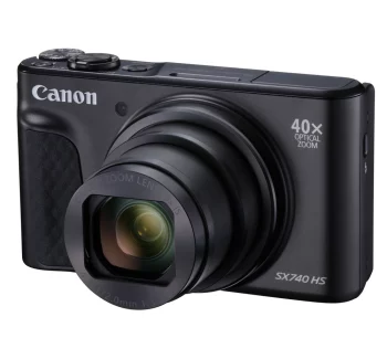 Компактный фотоаппарат Canon PowerShot SX740 HS, черный(PowerShot SX740 HS, черный)