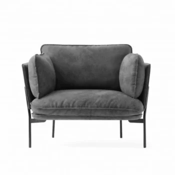 Кресло Sussex темно-серого цвета